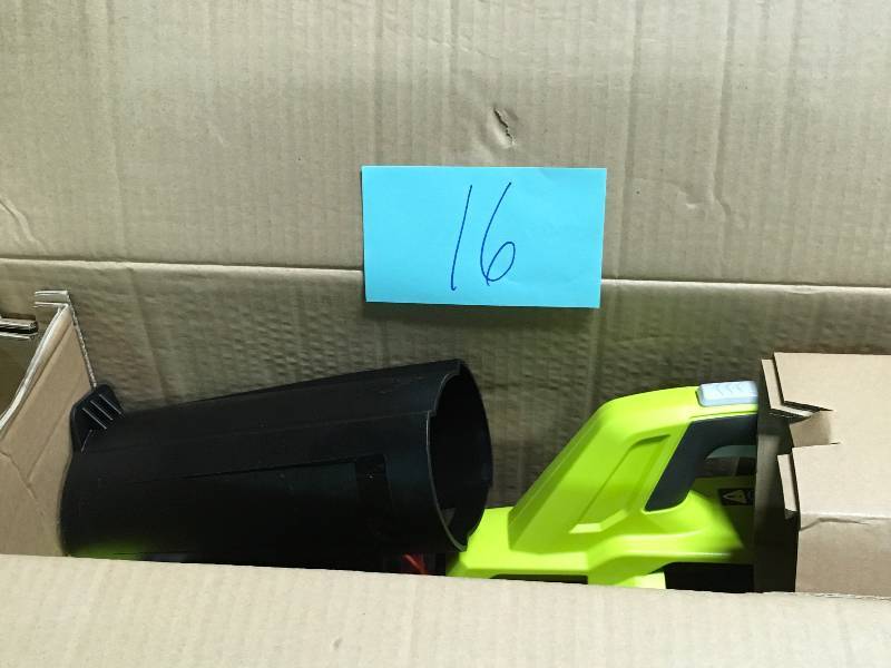 Ryobi RY40403 40V Lithium Ion 110 MPH Jet Fan Blower in like new condition TOOL ONLY NO battery or charger