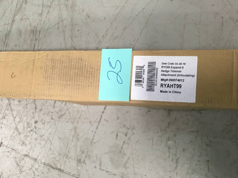 Ryobi  Expand-It 15 in. Articulating Hedge Trimmer Attachment not used