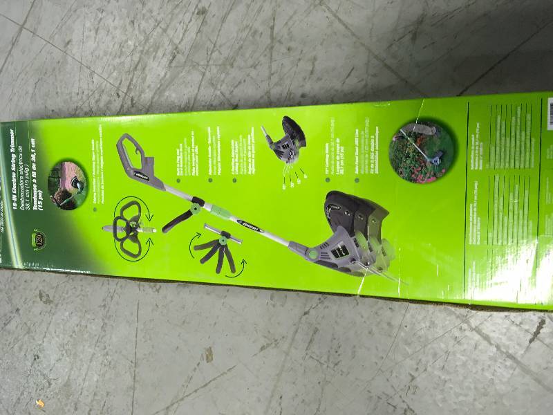 15 in. Electric Corded String Grass Trimmer  in good condition