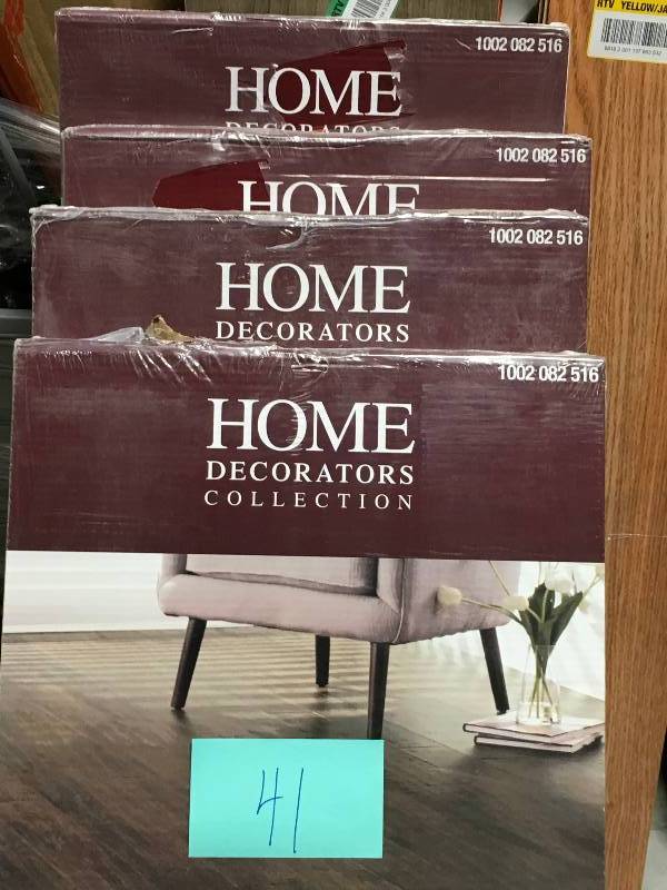 LOT OF 4  Hand Scraped Strand Woven Wellington 38 in. T x 5-18 in. W x 36 in. L Engineered Click Bamboo Flooring not used