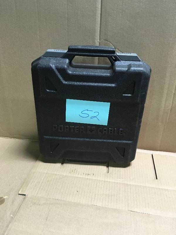 Porter Cable Pneumatic 18-Gauge 1-12 in. Narrow Crown Stapler Kit  in good condition