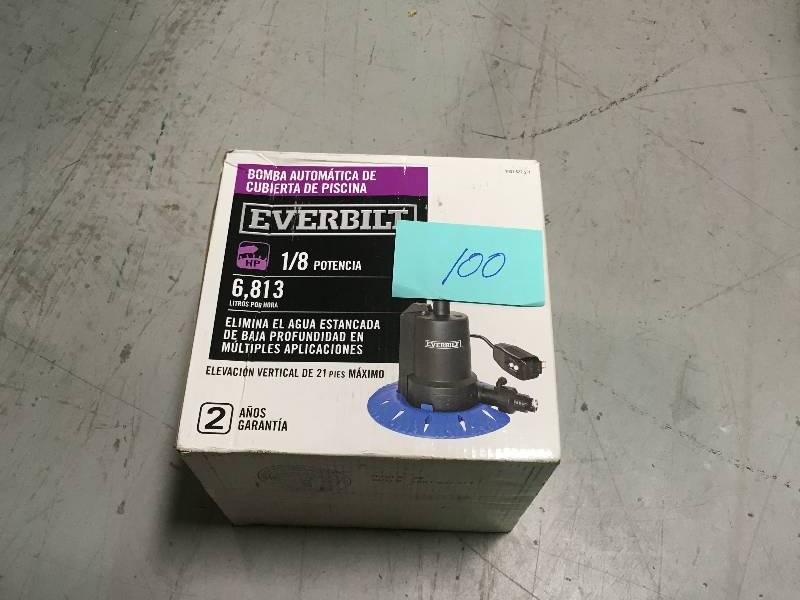 EVERBILT  18 HP Pool Cover Pump
