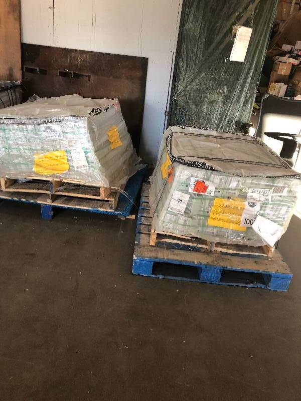 LOT OF 2 PALLTES  MARAZZI Montagna Beachwood 6 in. x 36 in. Glazed Porcelain Floor and Wall Tile (14.50 sq. ft.  case) 48 CASES NOT USED