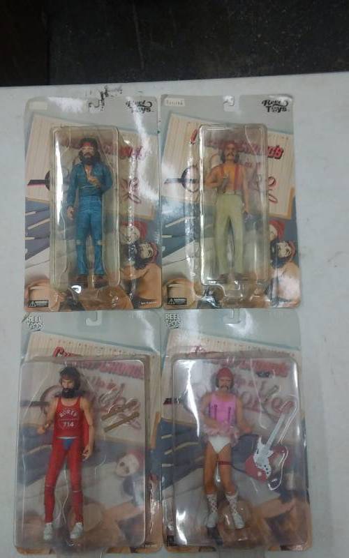 lot 71 image: 4-Cheech & Chong Figures