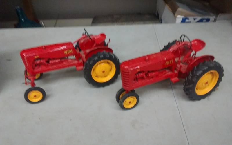 lot 95 image: 2-Massey-Harris Tractors (Mustang, Colt) Dyersville
