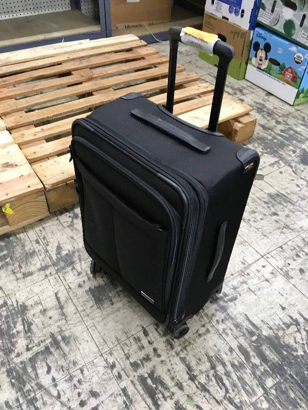 lot 155 image: Ricardo KS Softside Carry On Luggage, Retail $99.99