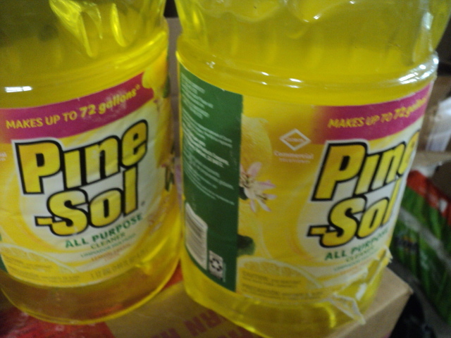 lot 53 image: 2 144 ounce bottles of Pine-Sol all...