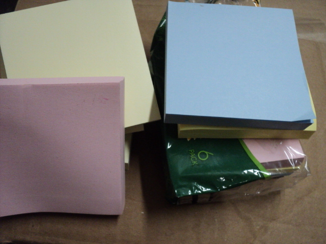 lot 88 image: office paper, folders, tape dispens...