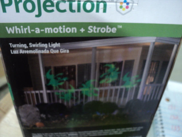 lot 134 image: LED projection Halloween light show...
