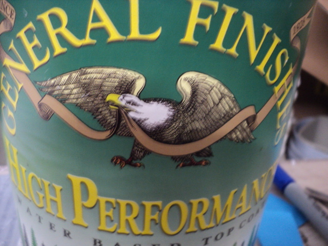 lot 140 image: General Finishes Top Coat - 1 gallo...