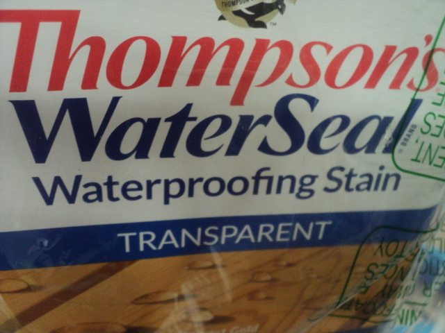 lot 143 image: 1 gallon Thompson water seal...