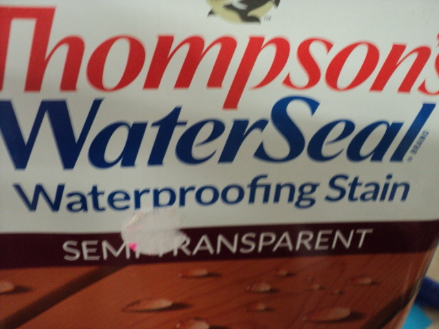 lot 145 image: 1 gallon Thompson water seal semi-t...