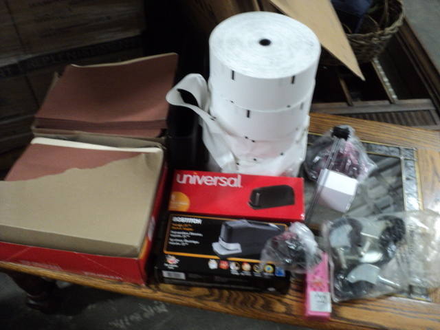 lot 151 image: miscellaneous office supplies...