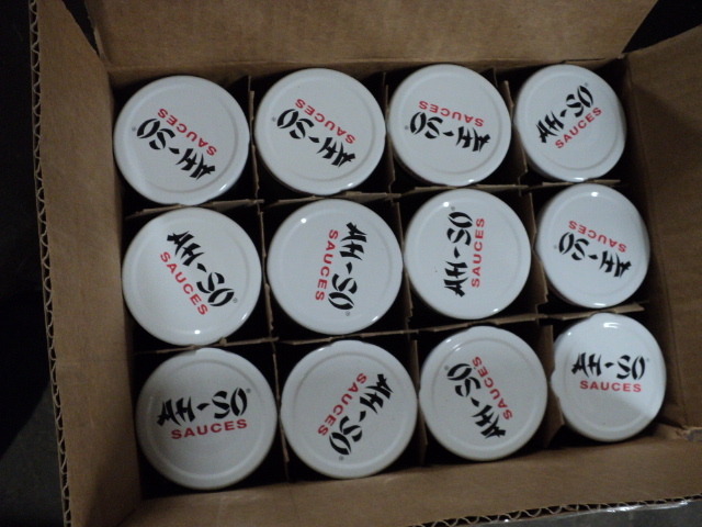 lot 171 image: case of 12 11 oz. jars AH-So Barbec...