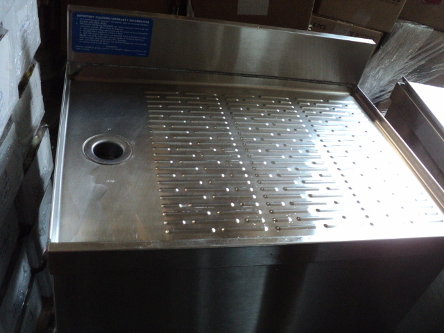 lot 212 image: NSF stainless steel chiller table 2...