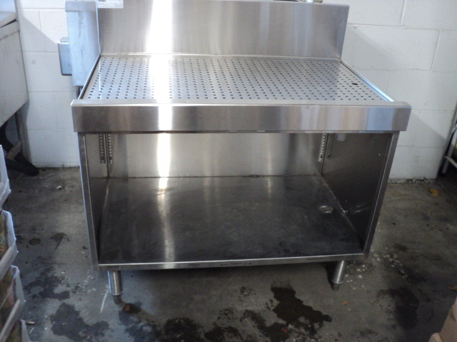 lot 213 image: NSF stainless steel steamer table 3...