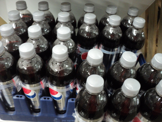 lot 245 image: 24 pack Diet Pepsi 16.9 oz. bottles...
