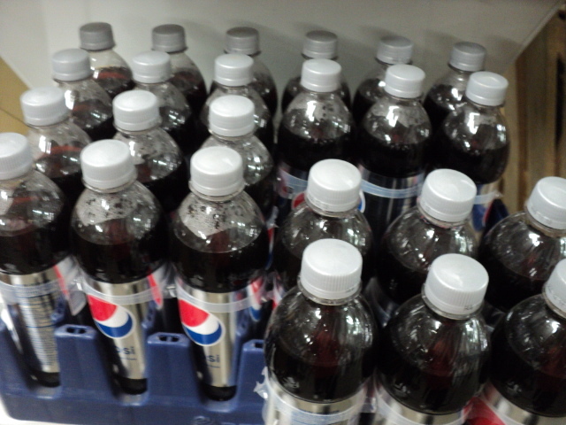 lot 247 image: 24 pack Diet Pepsi 16.9 oz. bottles...