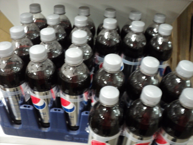 lot 248 image: 24 pack Diet Pepsi 16.9 oz. bottles...