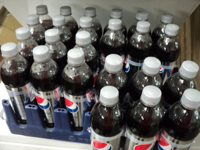 lot 250 image: 24 pack Diet Pepsi 16.9 oz. bottles...
