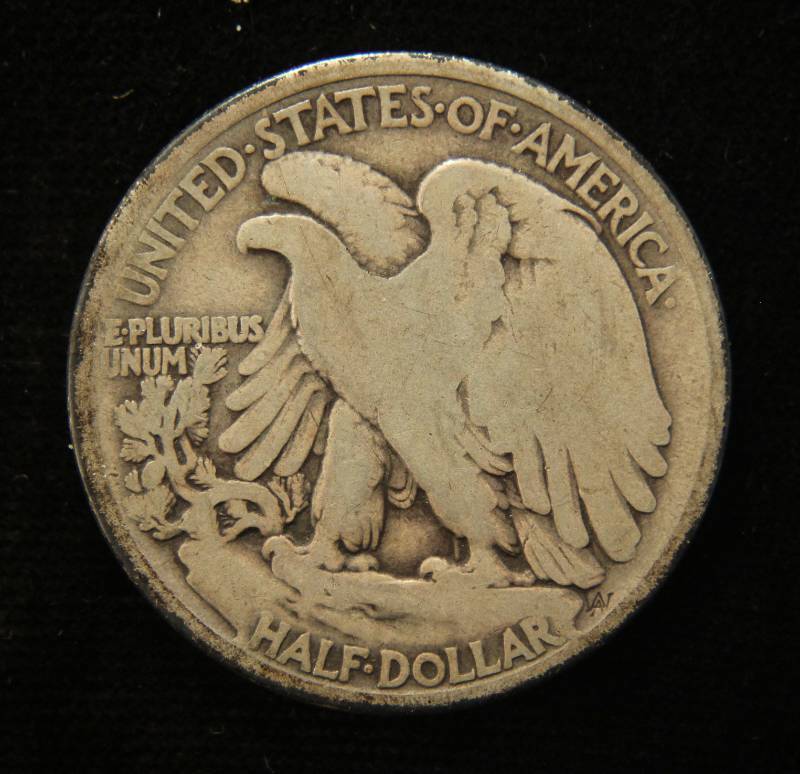 1916 WALKING LIBERTY SILVER HALF DOLLAR