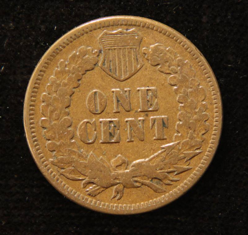 1875 INDIAN HEAD CENT XF