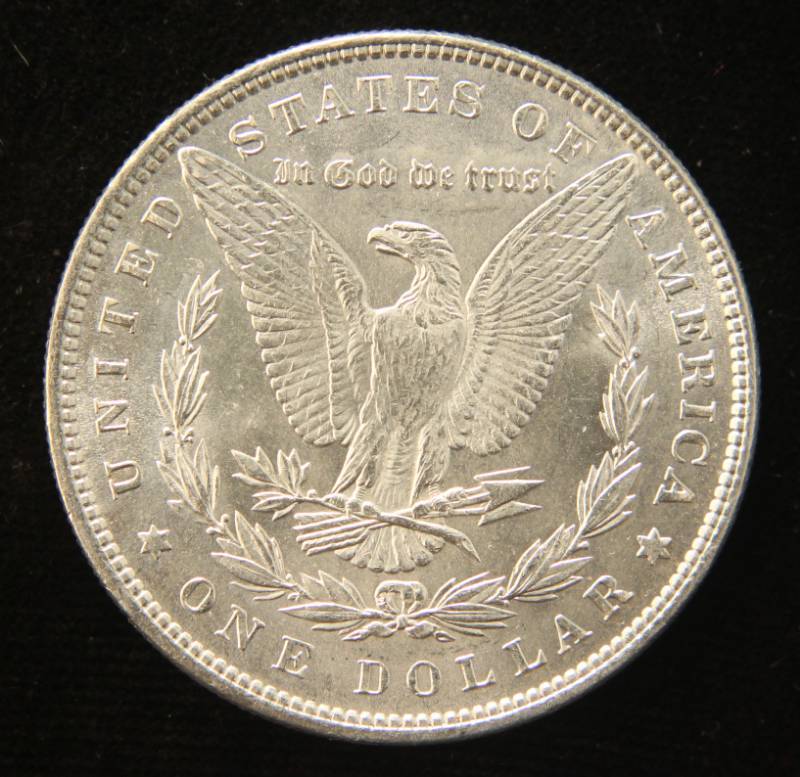 1886 MORGAN SILVER DOLLAR UNC