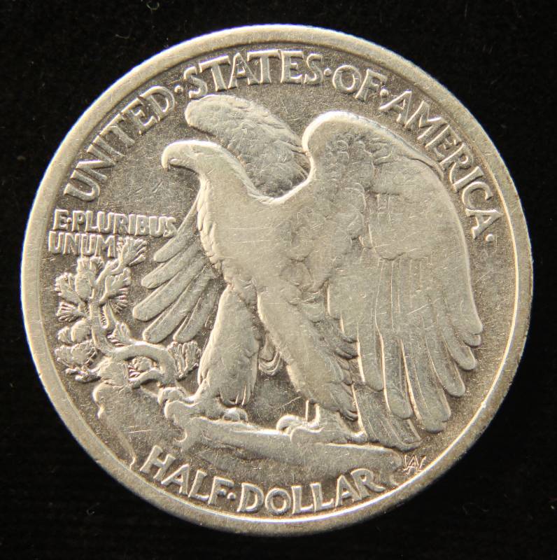 1917 WALKING LIBERTY SILVER HALF DOLLAR