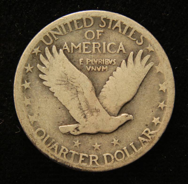 1927-D STANDING LIBERTY SILVER QUARTER