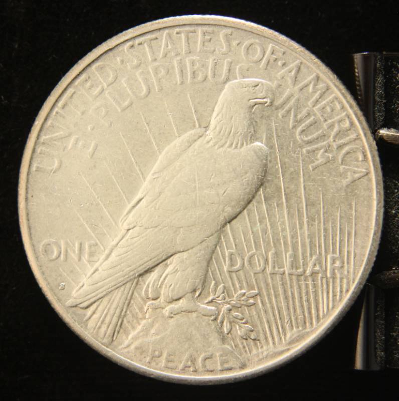 1922-S PEACE SILVER DOLLAR