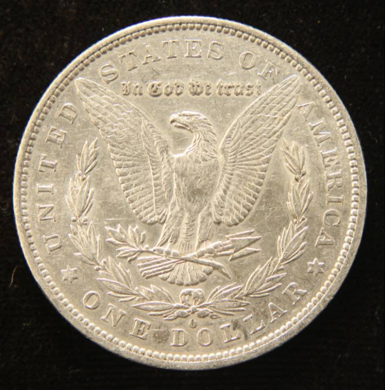 1879-O MORGAN SILVER DOLLAR AU