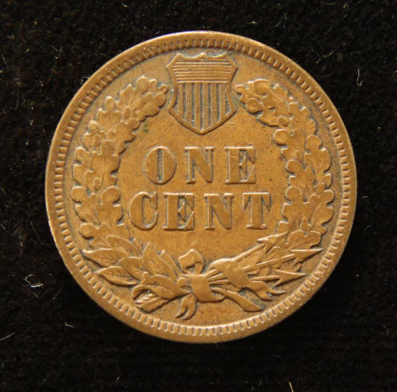 1892 INDIAN HEAD CENT XF