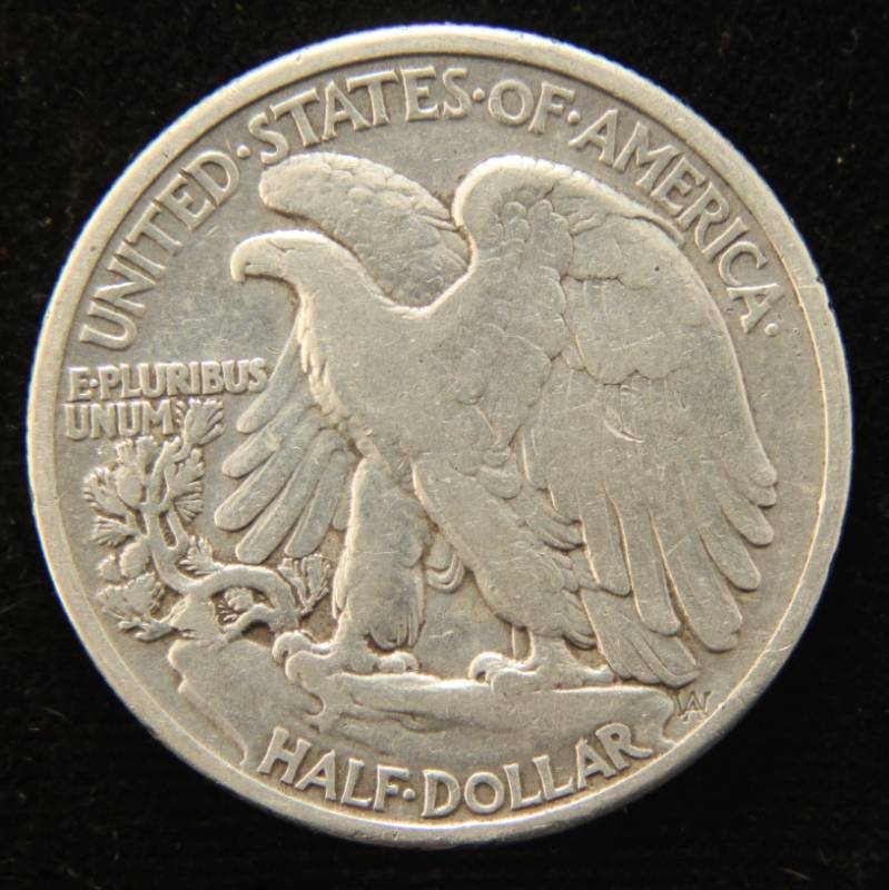1918 WALKING LIBERTY SILVER HALF DOLLAR