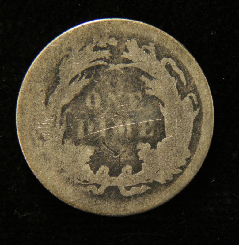 1882 US SEATED LIBERTY SILVER DIME