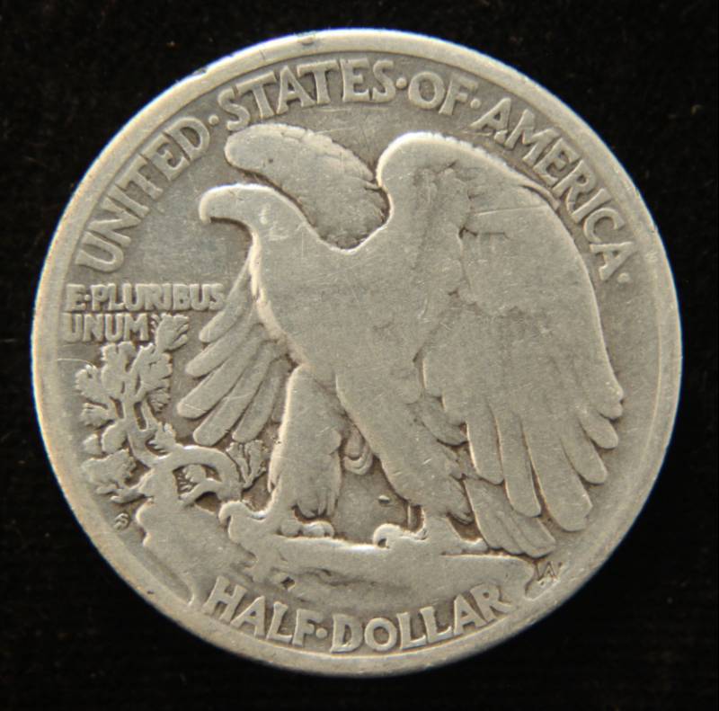 1920-S WALKING LIBERTY SILVER HALF DOLLAR