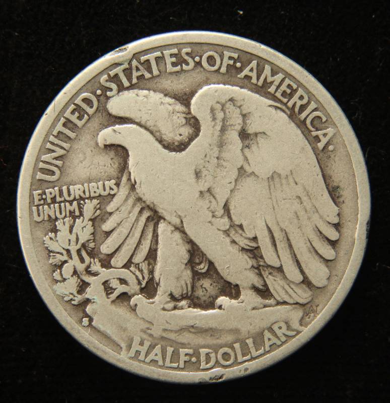 1933-S WALKING LIBERTY SILVER HALF DOLLAR