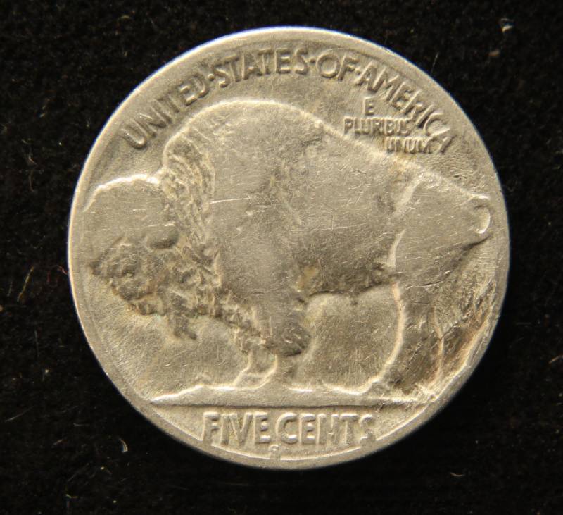 1921-S BUFFALO NICKEL FINE