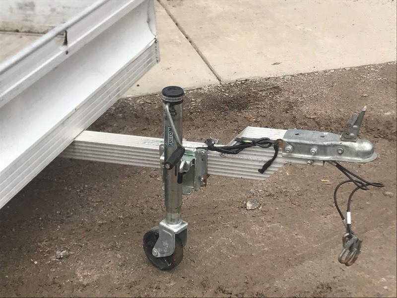 2008 Newmans 5x8 Aluminum Trailer
