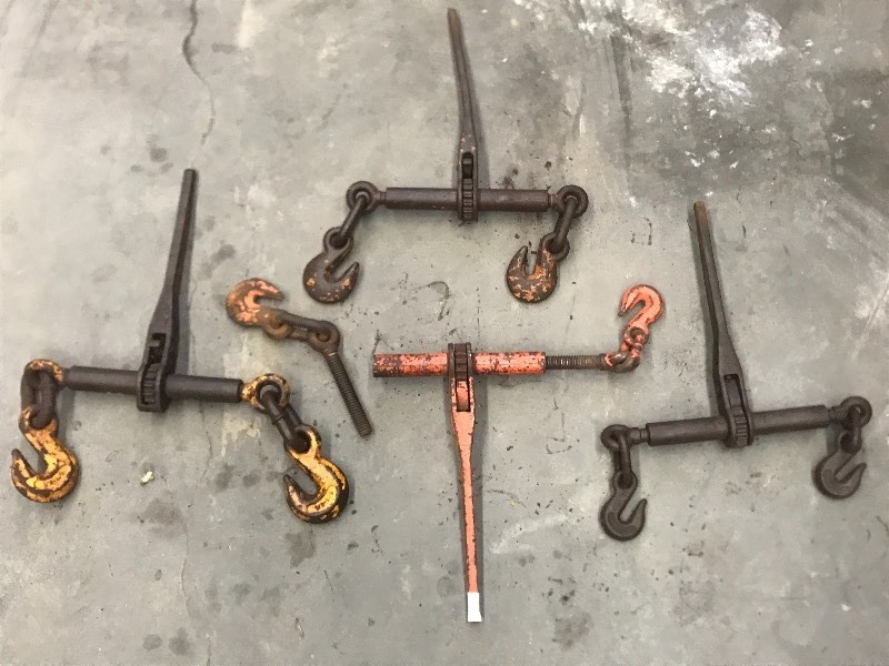 (4) Ratchet Chain Binders