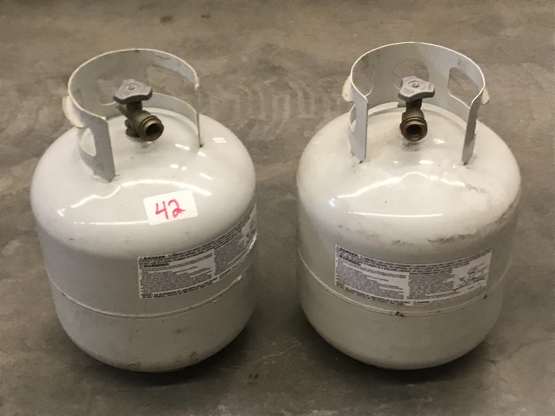 (2) 20# LP Tanks