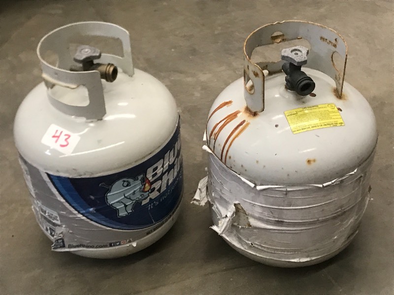 (2) 20# LP Tanks