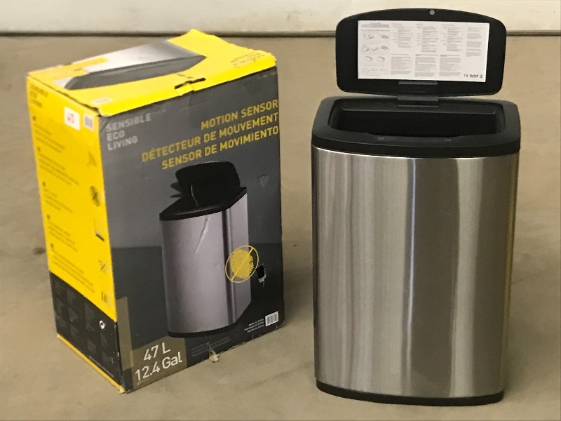 Automated Motion-Activated Trash Can