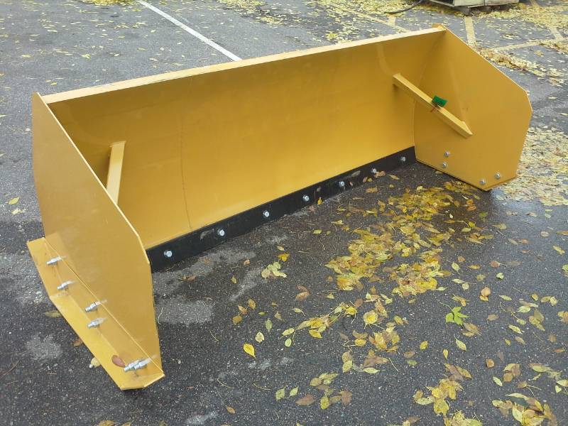 8 Snow Pusher (Skid Steer Attachment)