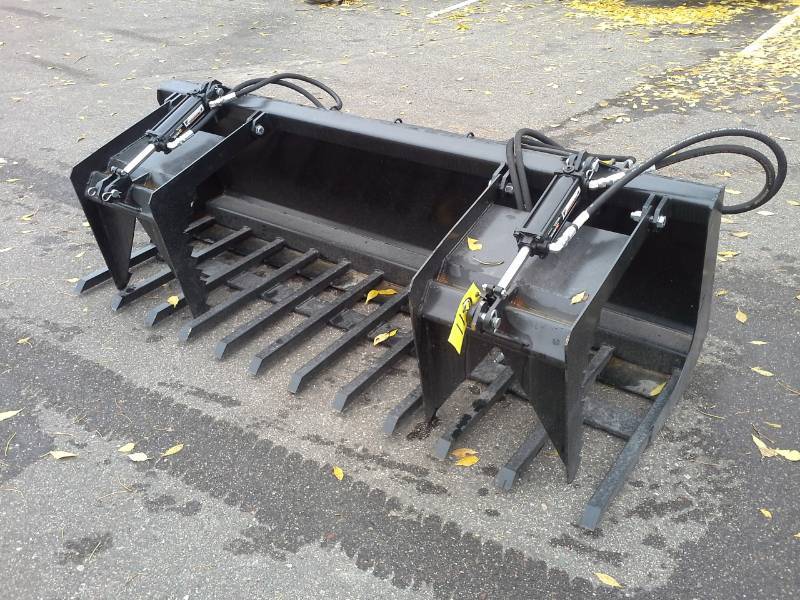 84 Double Grapple Bucket (Skidsteer Attachment)