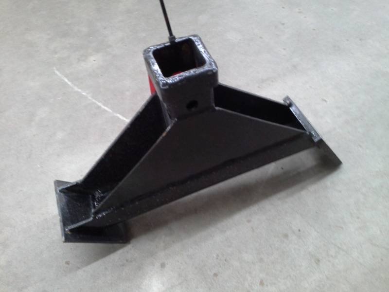Receiver Hitch for Skid Steer Quick Attach