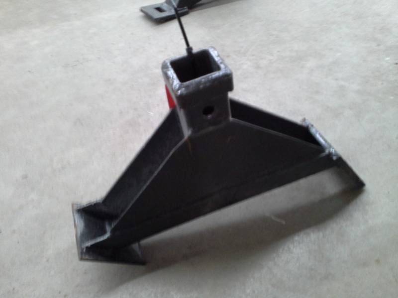Receiver Hitch for Skid Steer Quick Attach