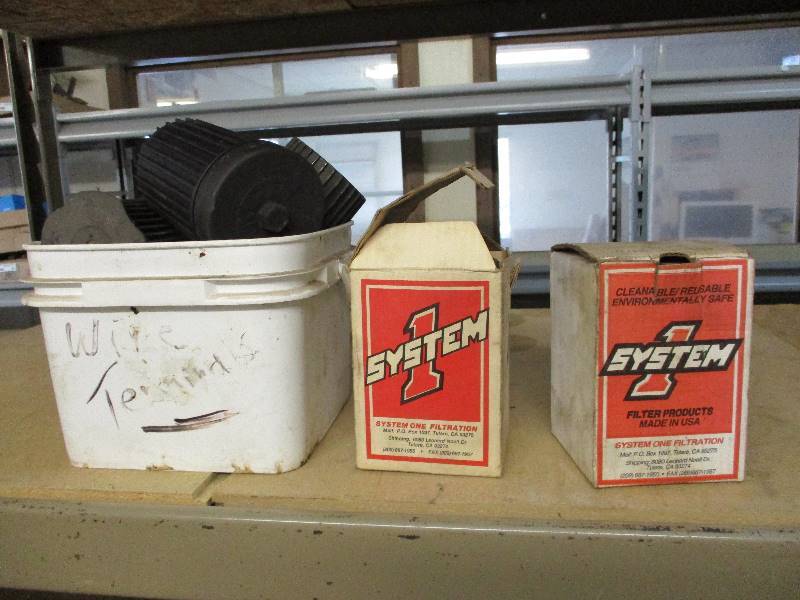 lot 6 image: System 1 Filters and Housings