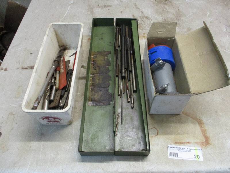 lot 20 image: Ends Mills Reamers Drill Bit Sharpener