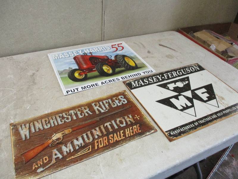 lot 36 image: 3 Signs