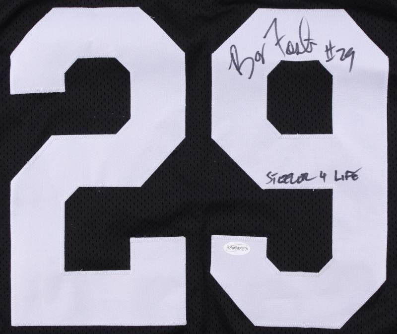 Barry Foster Signed Steelers Jersey Inscribed Steeler 4 Life (TSE COA)